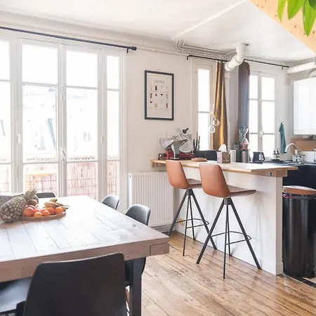 Bright 64m - Open View On Montmartre Appartement Paris